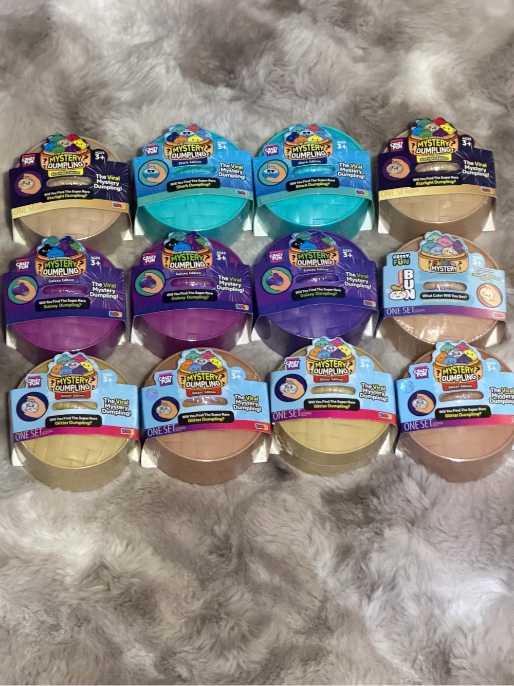 CRAZY FUN RMS VIRAL MYSTERY DUMPLINGS, MIXED BUNDLE OF 12, NWT